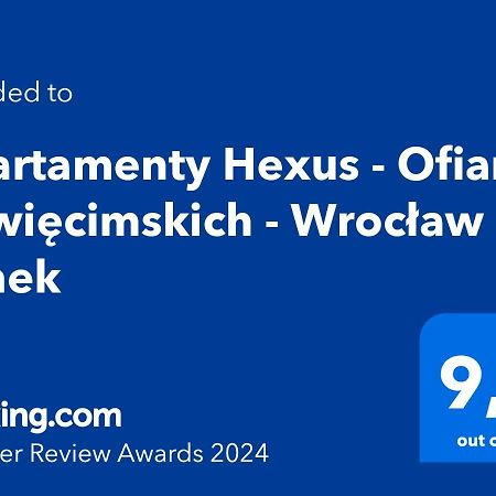 Apartamenty Hexus - Ofiar Oswiecimskich - Wroclaw Centrum Rynek Kültér fotó